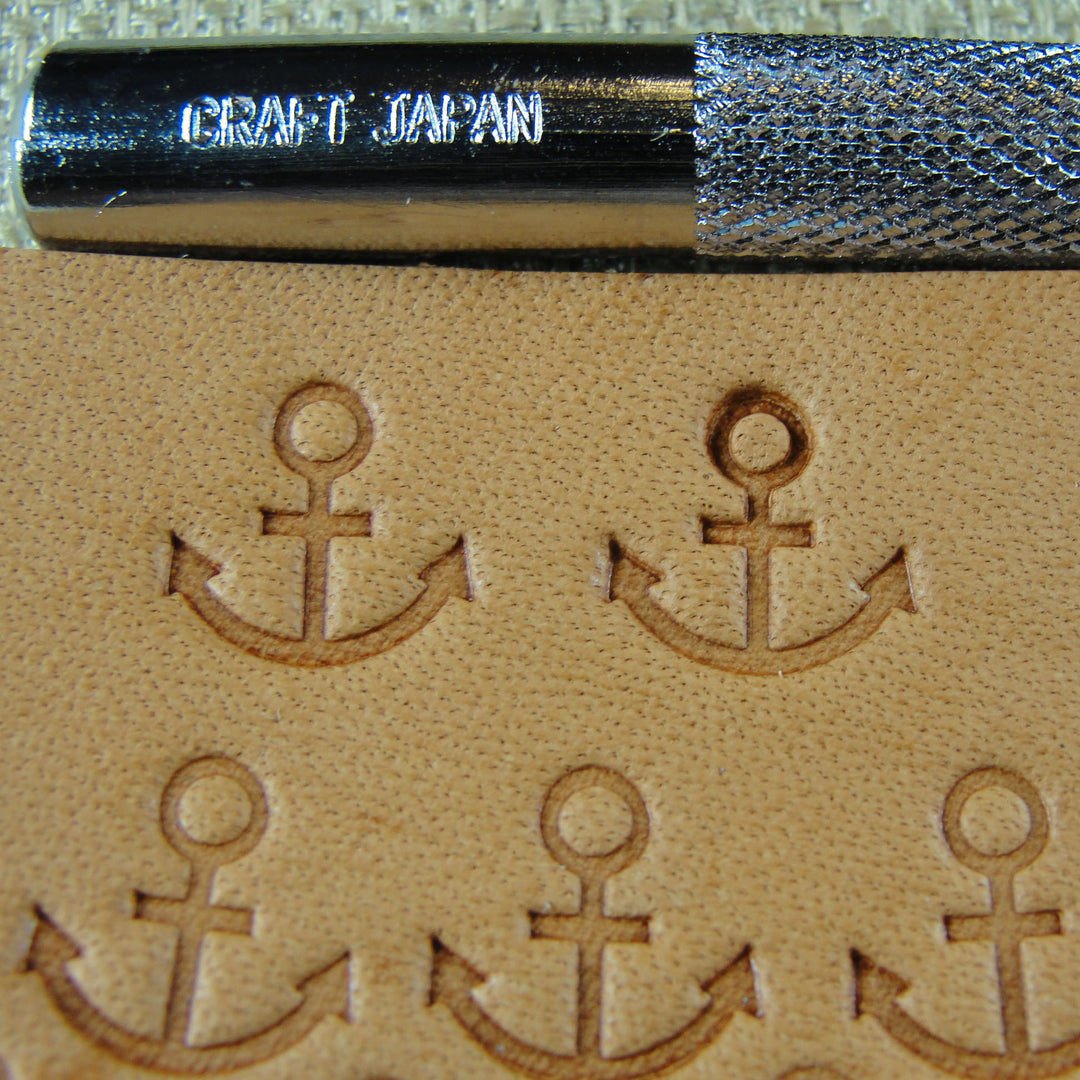 E681 Anchor Geometric Leather Stamp - Japan | Pro Leather Carvers