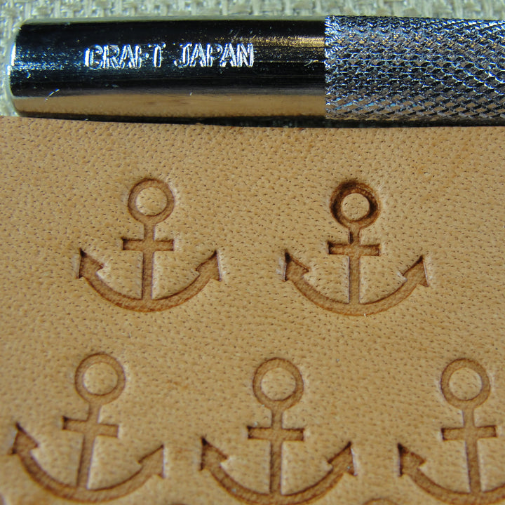 E681 Anchor Geometric Leather Stamp - Japan | Pro Leather Carvers