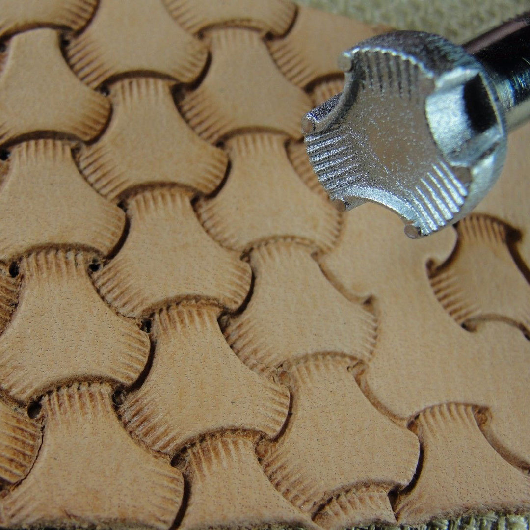 E684 Large Tri-Weave Leather Stamping Tool | Pro Leather Carvers