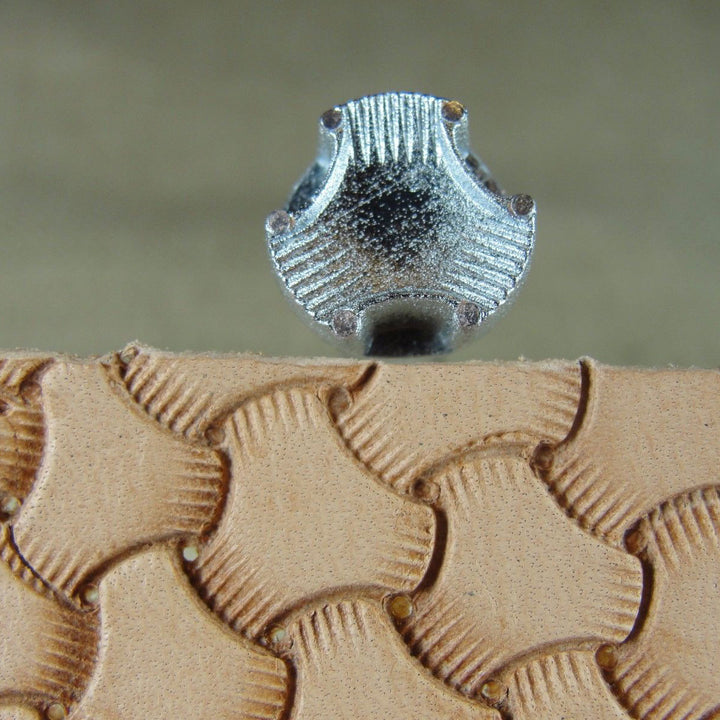 E684 Large Tri-Weave Leather Stamping Tool | Pro Leather Carvers