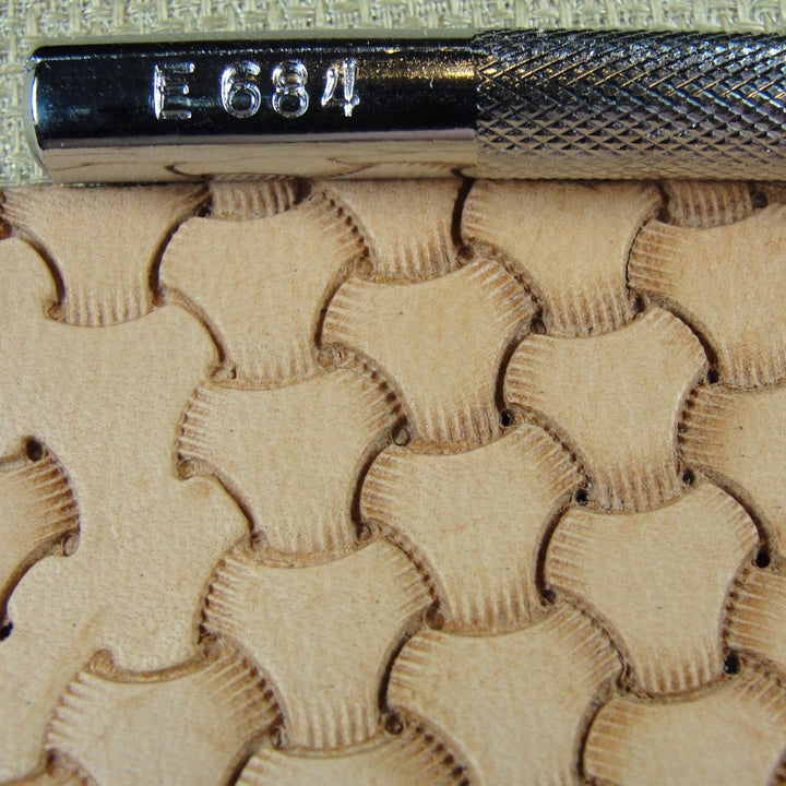 E684 Large Tri-Weave Leather Stamping Tool | Pro Leather Carvers