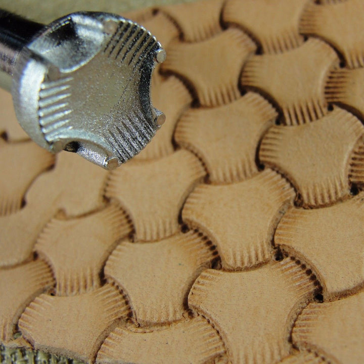 E684 Large Tri-Weave Leather Stamping Tool | Pro Leather Carvers