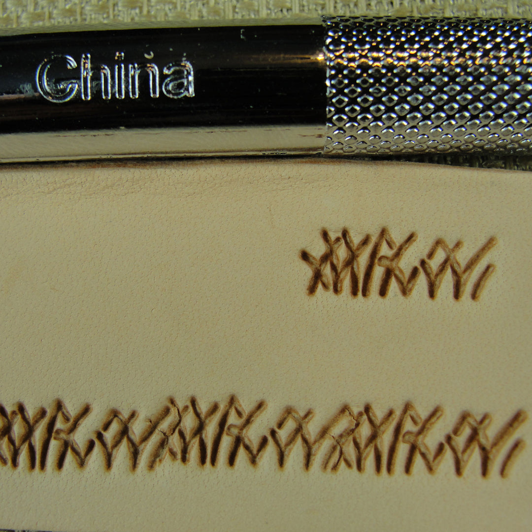 F111 Short Grass Figure Carving Leather Stamp | Pro Leather Carvers