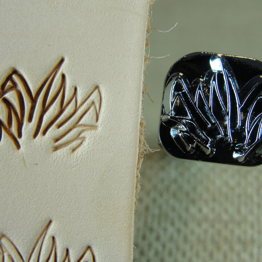 F113 Tall Grass Figure Carving Leather Stamp | Pro Leather Carvers