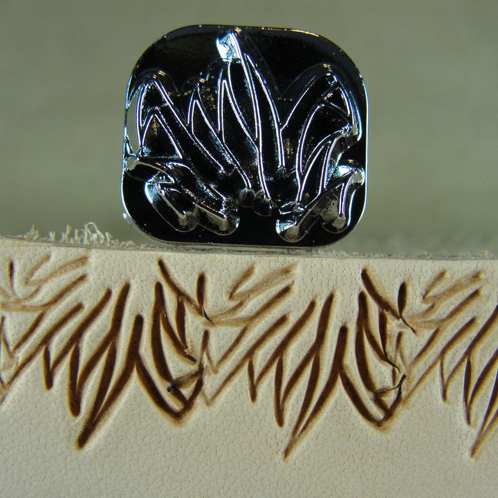 F113 Tall Grass Figure Carving Leather Stamp | Pro Leather Carvers