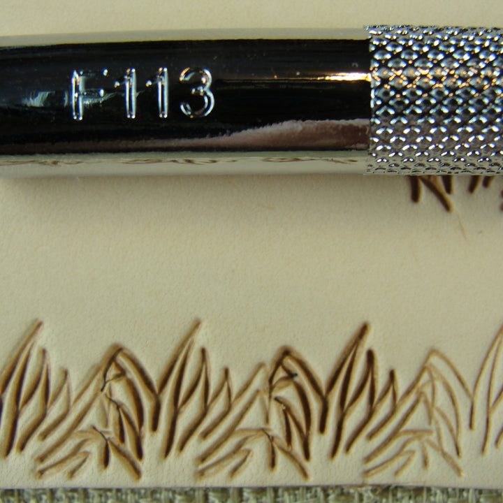 F113 Tall Grass Figure Carving Leather Stamp | Pro Leather Carvers