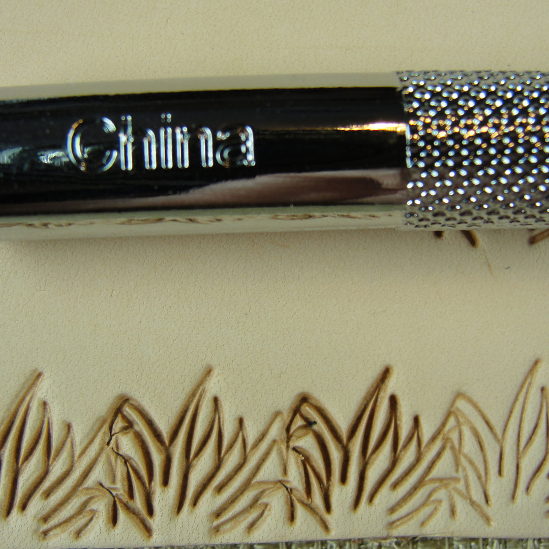 F113 Tall Grass Figure Carving Leather Stamp | Pro Leather Carvers