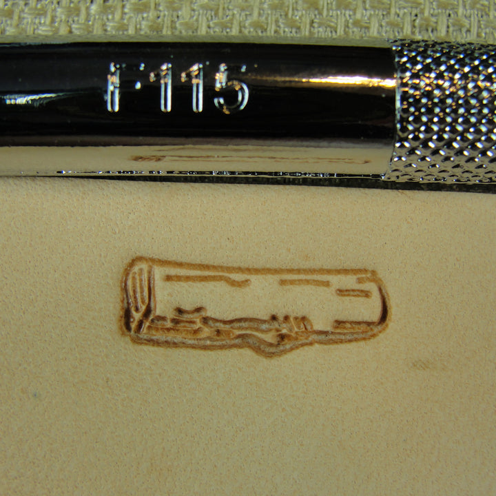 F115 Wood Log / Fence Post Figure Leather Stamp | Pro Leather Carvers