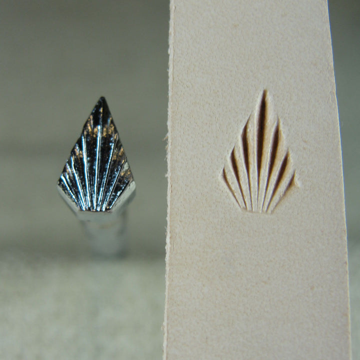 F916 Figure Carving Grass Leather Stamping Tool | Pro Leather Carvers