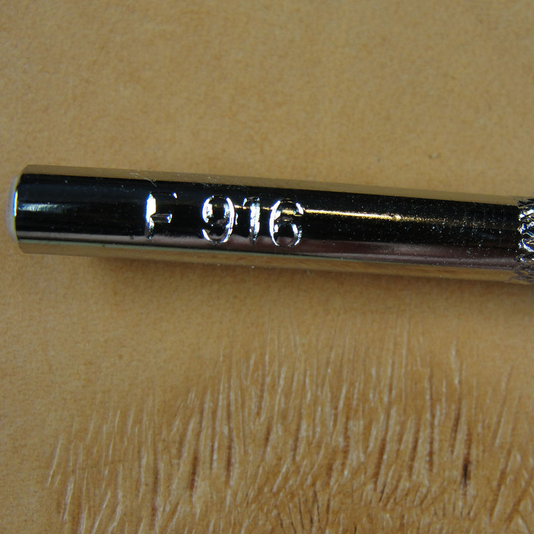 F916 Figure Carving Grass Leather Stamping Tool | Pro Leather Carvers