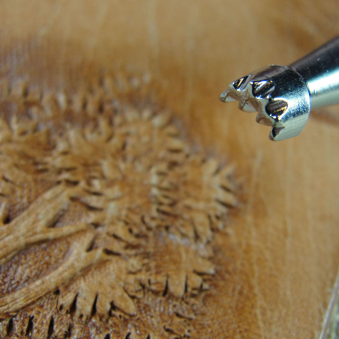 F922 Figure Carving Leather Stamping Tool | Pro Leather Carvers