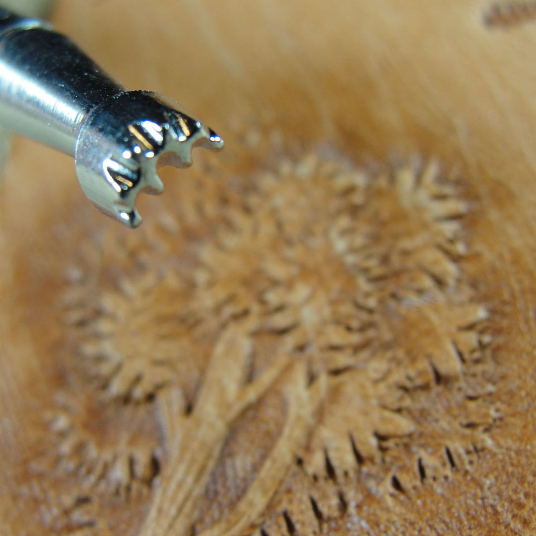 F922 Figure Carving Leather Stamping Tool | Pro Leather Carvers