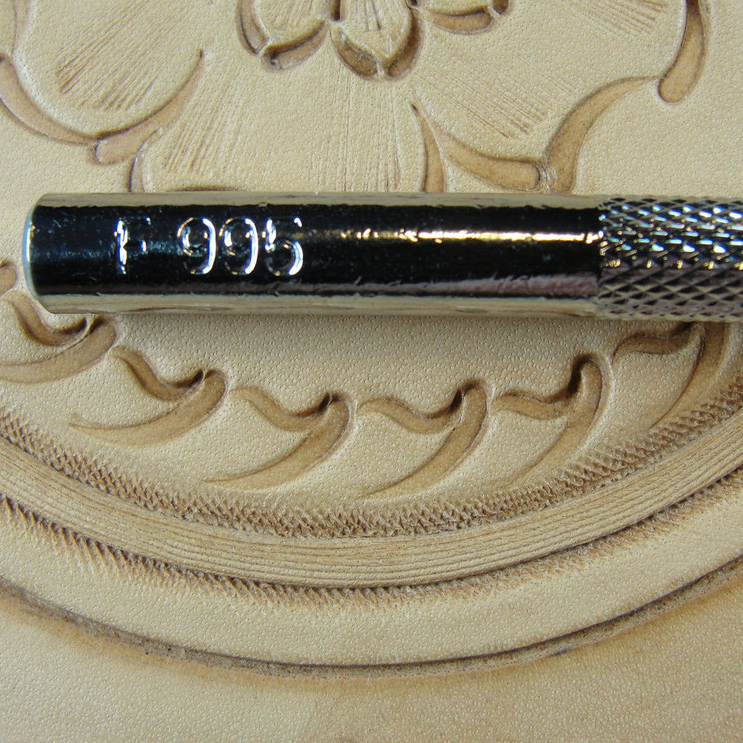 F995 Smooth Matting Background Leather Tool | Pro Leather Carvers
