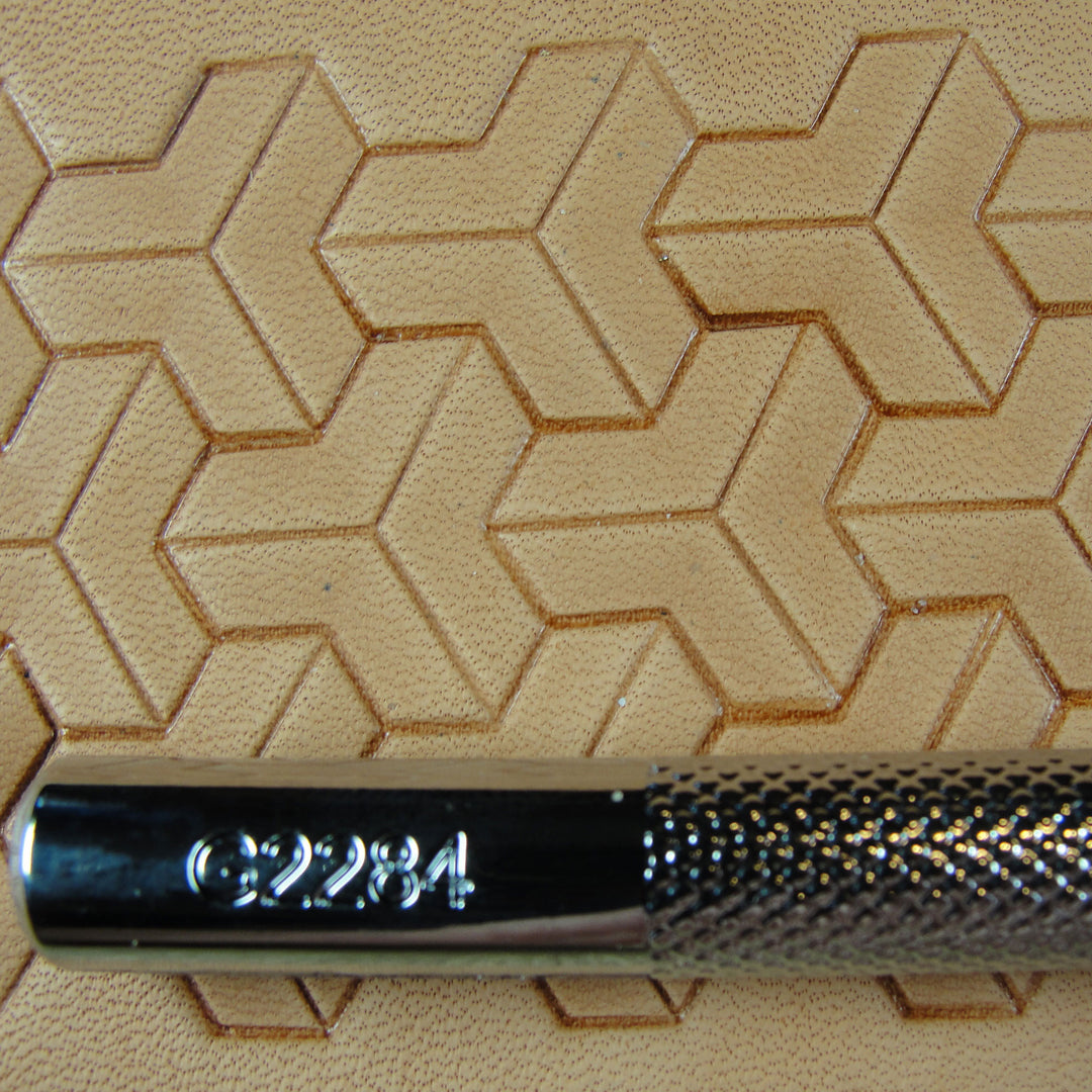G2284 Tri Geometric Leather Stamping Tool | Pro Leather Carvers