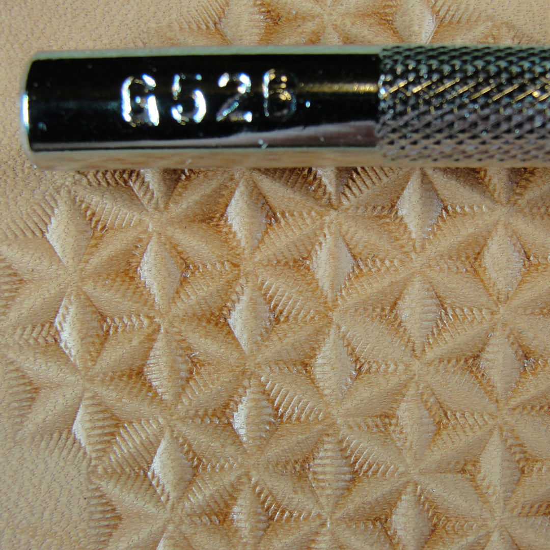 G526 6-Point Star Geometric Leather Stamp | Pro Leather Carvers