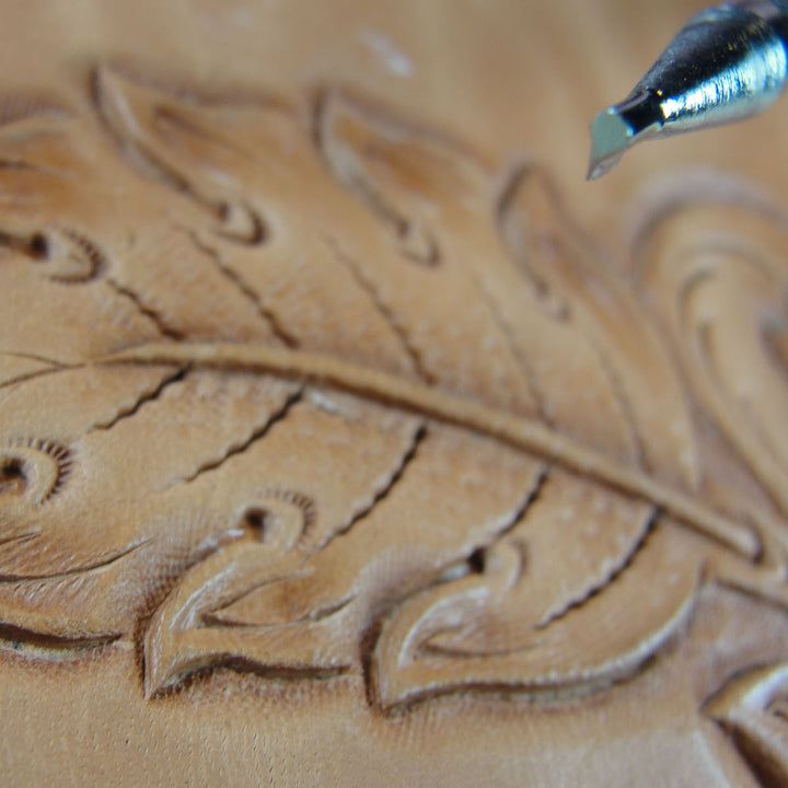 H907-S Extra Small Stop Leather Stamping Tool | Pro Leather Carvers