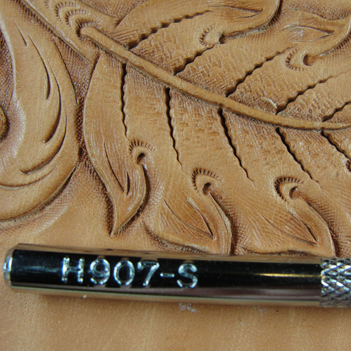 H907-S Extra Small Stop Leather Stamping Tool | Pro Leather Carvers