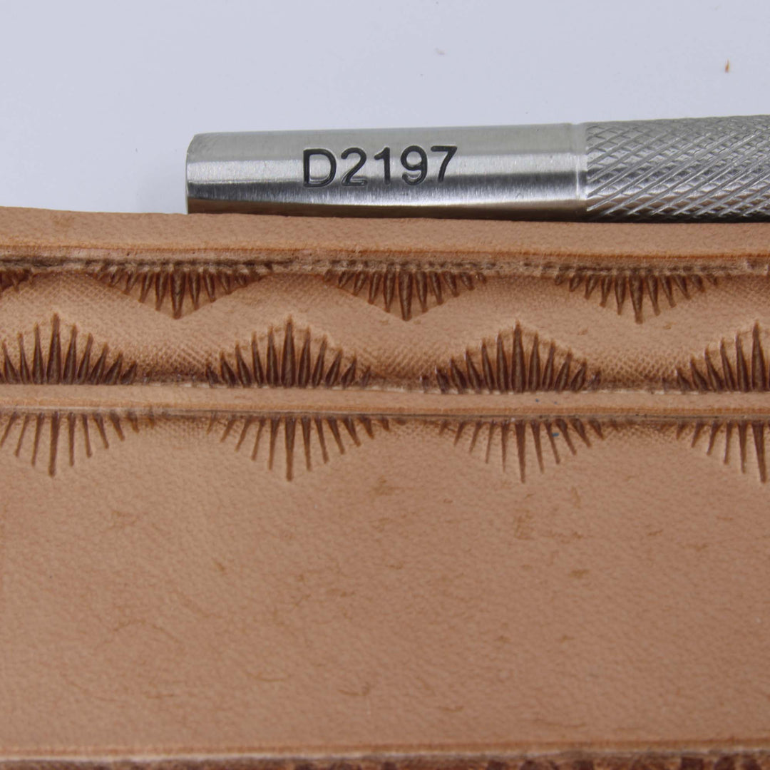 Sunrise Triangle Border Stainless Steel Stamp - Pro Leather Carvers