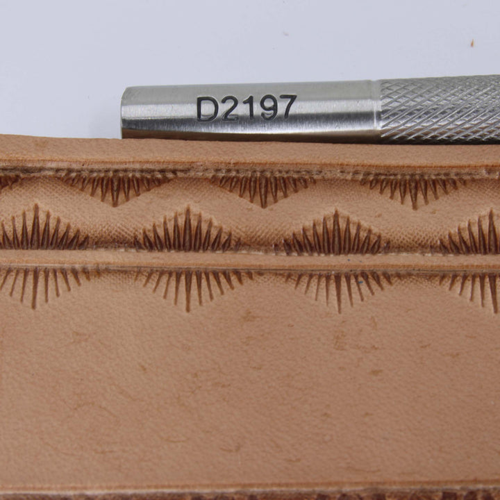 Sunrise Triangle Border Stainless Steel Stamp - Pro Leather Carvers