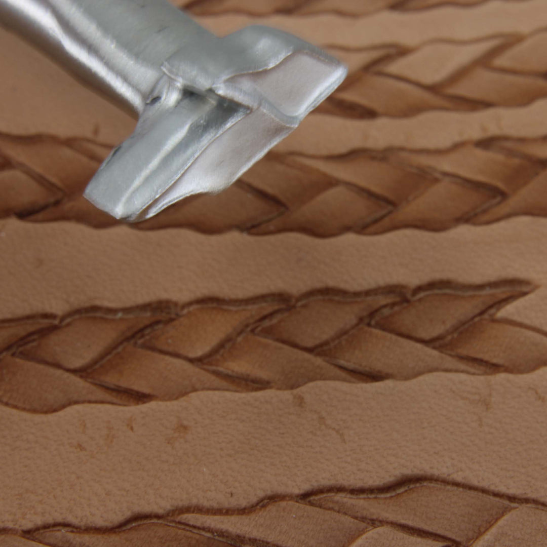 Woven Braid Border Stainless Steel Stamp - Pro Leather Carvers