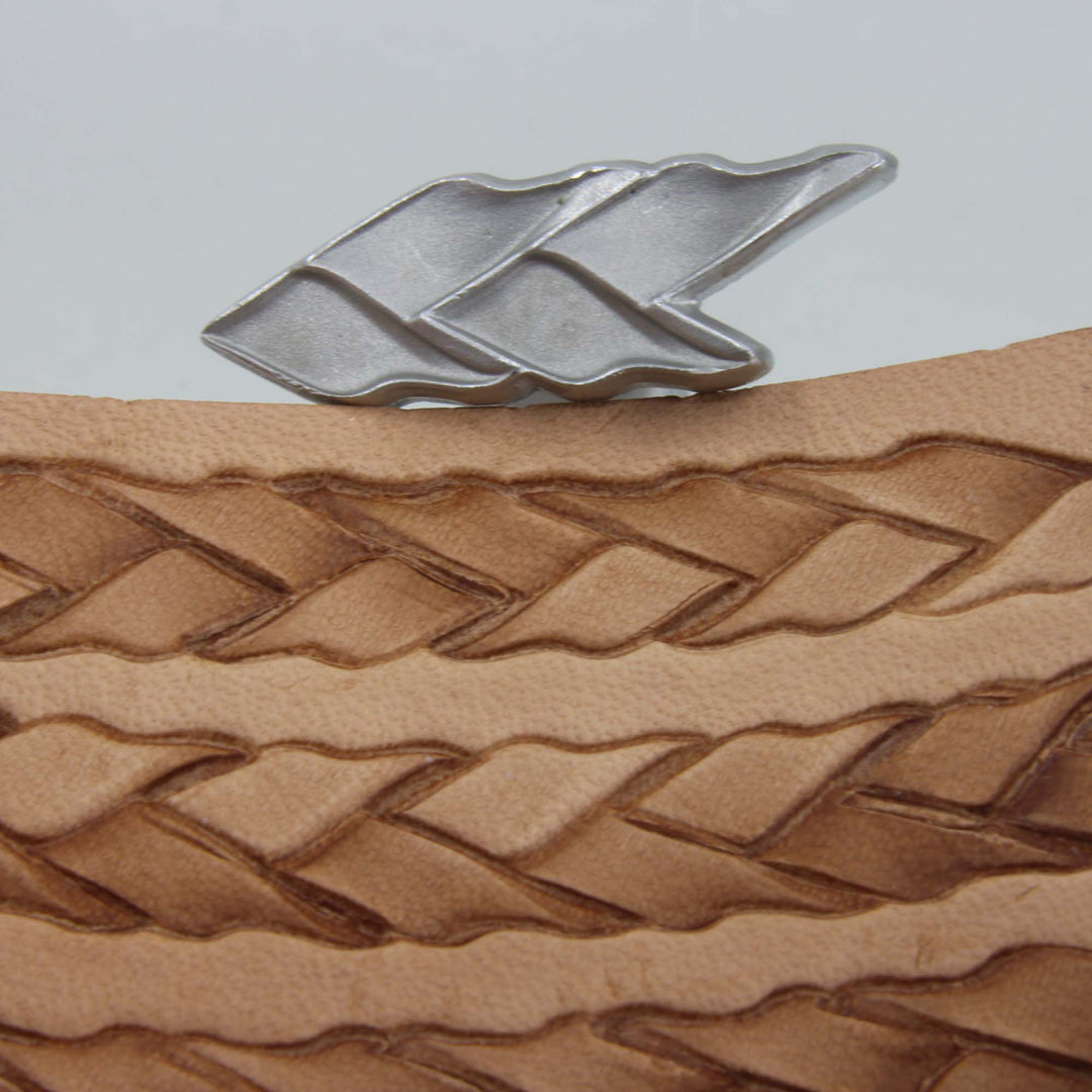 Double Woven Braid Border Stainless Steel Stamp - Pro Leather Carvers