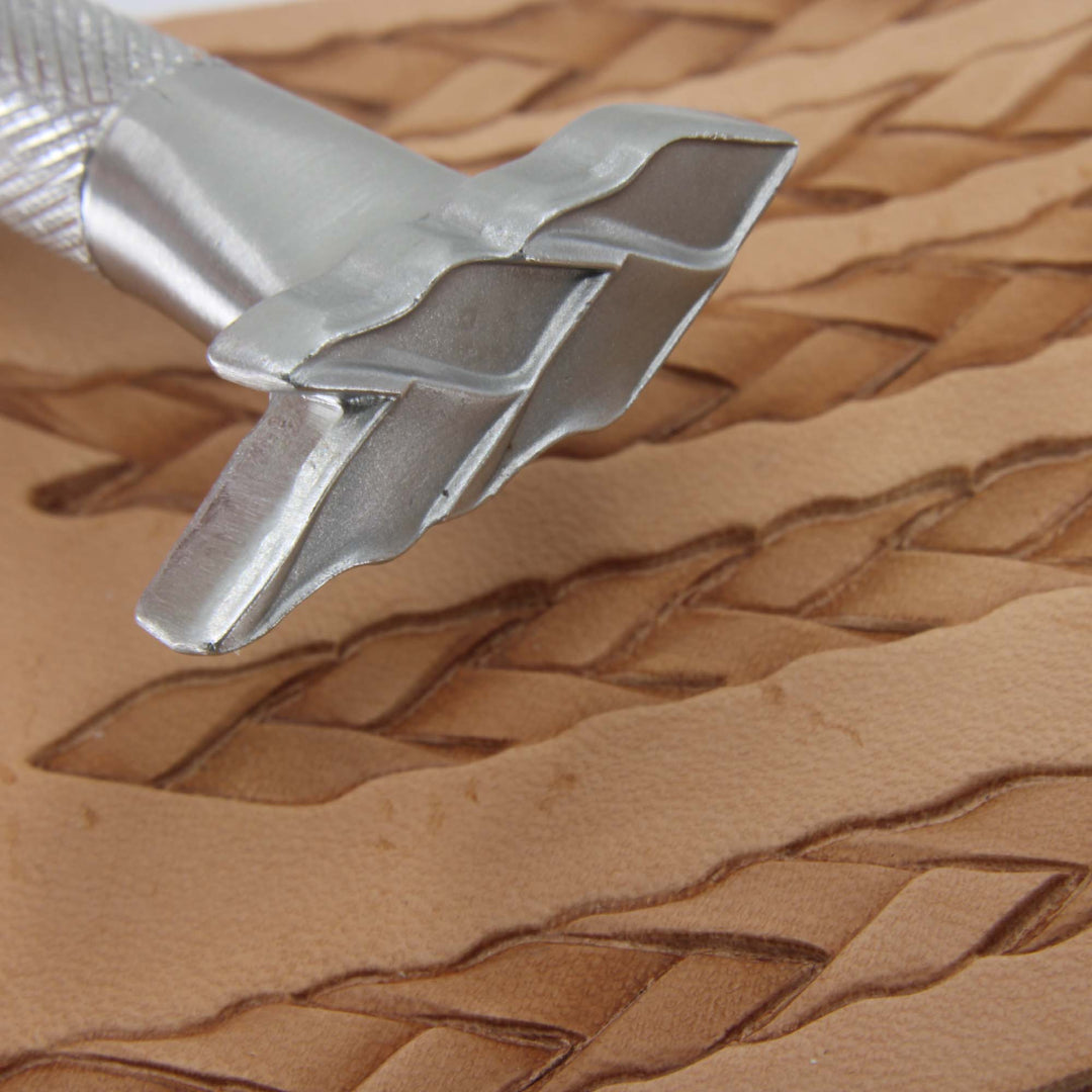 Double Woven Braid Border Stainless Steel Stamp - Pro Leather Carvers