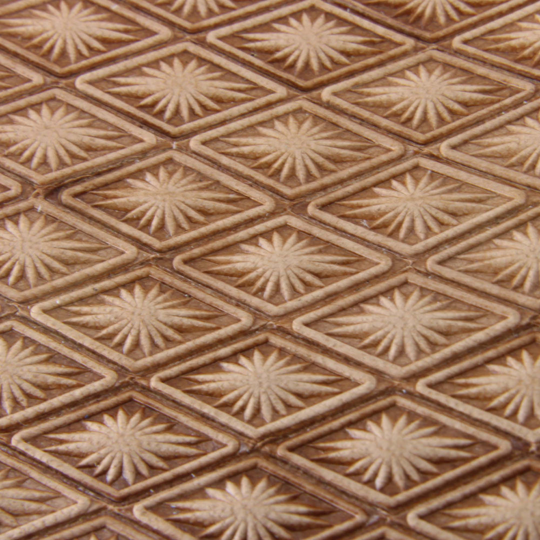 Lined Diamond Geometric Stamp - Stainless Steel | Pro Leather Carvers