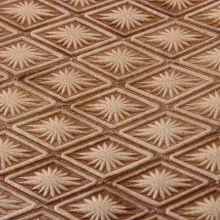 Lined Diamond Geometric Stamp - Stainless Steel | Pro Leather Carvers