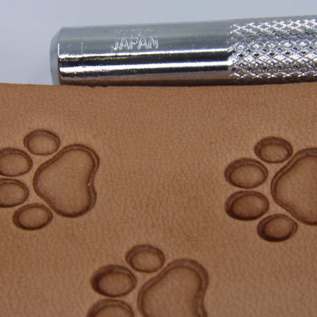 O020 Hollow Paw Print Leather Stamping Tool | Pro Leather Carvers