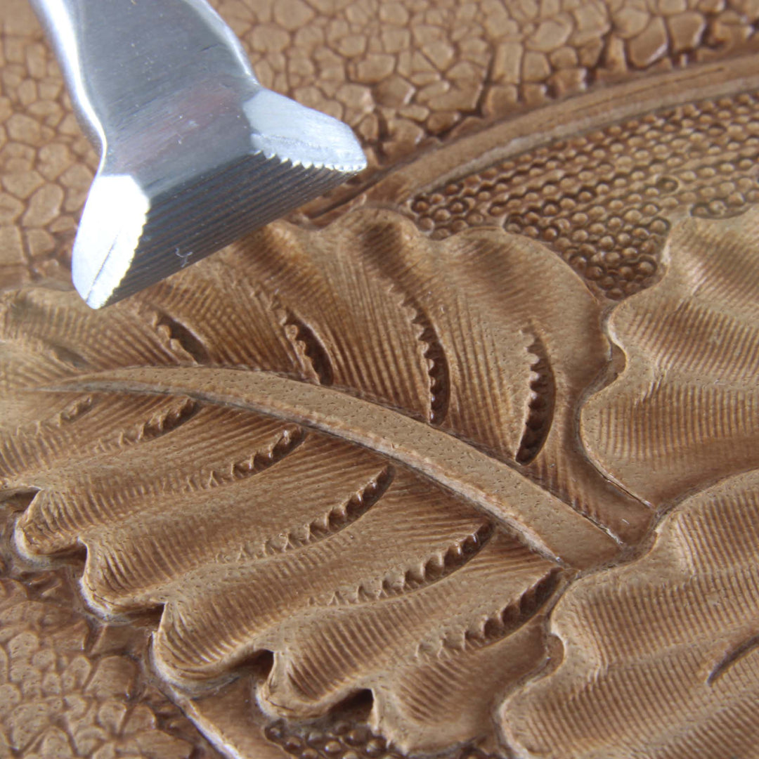 Large Leaf Liner Stainless Steel Leather Stamp - Pro Leather Carvers