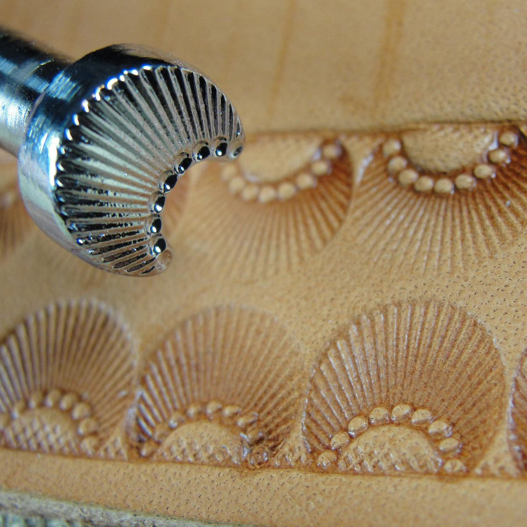 N720 9-Seed Border Leather Stamp - Craft Japan | Pro Leather Carvers