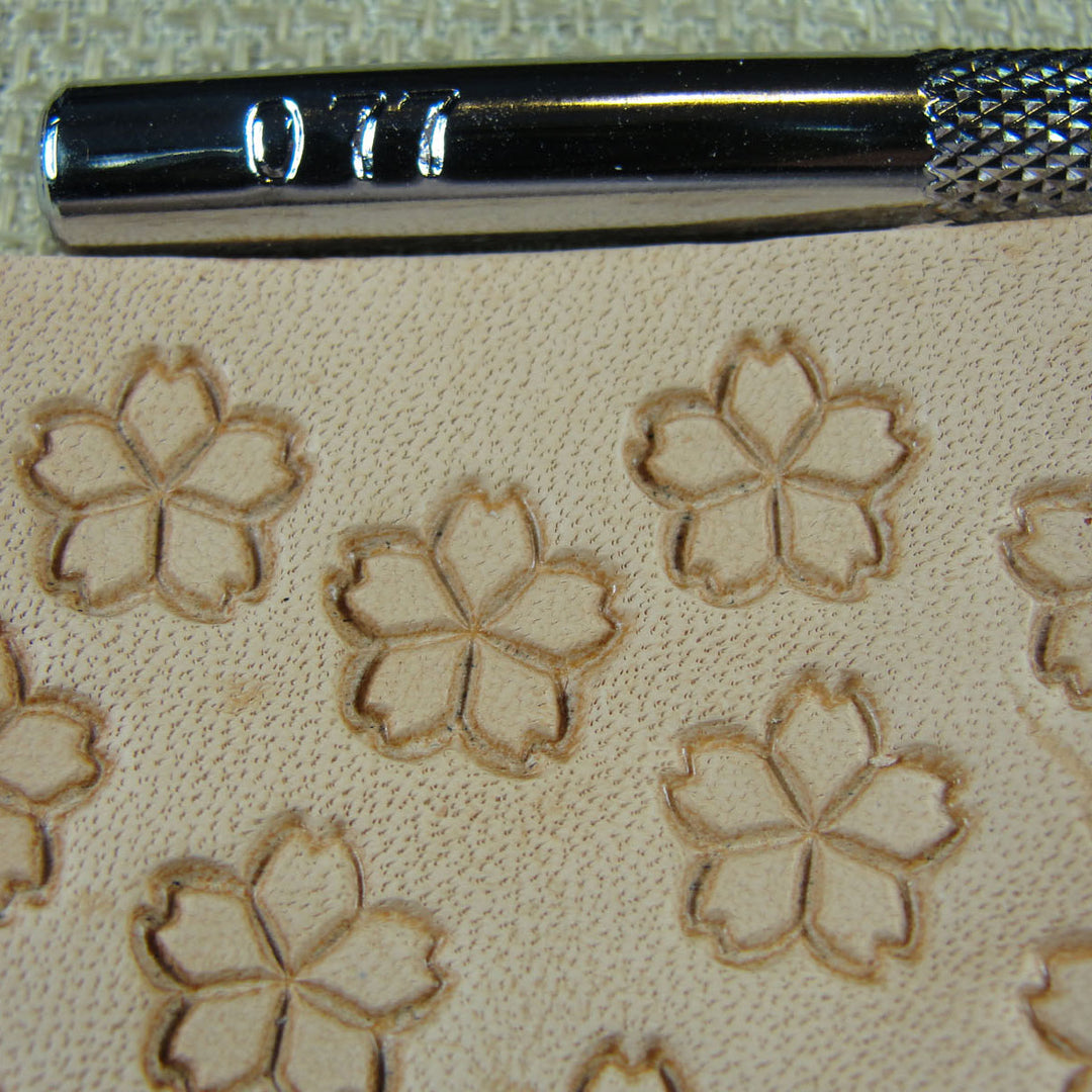 O77 Flower Leather Stamping Tool | Pro Leather Carvers