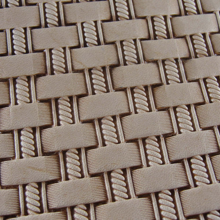Rope Basket Weave Stamp - Stainless Steel | Pro Leather Carvers