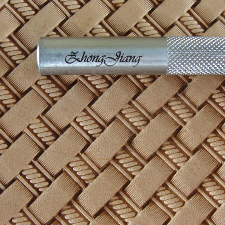 Rope Basket Weave Stamp - Stainless Steel | Pro Leather Carvers
