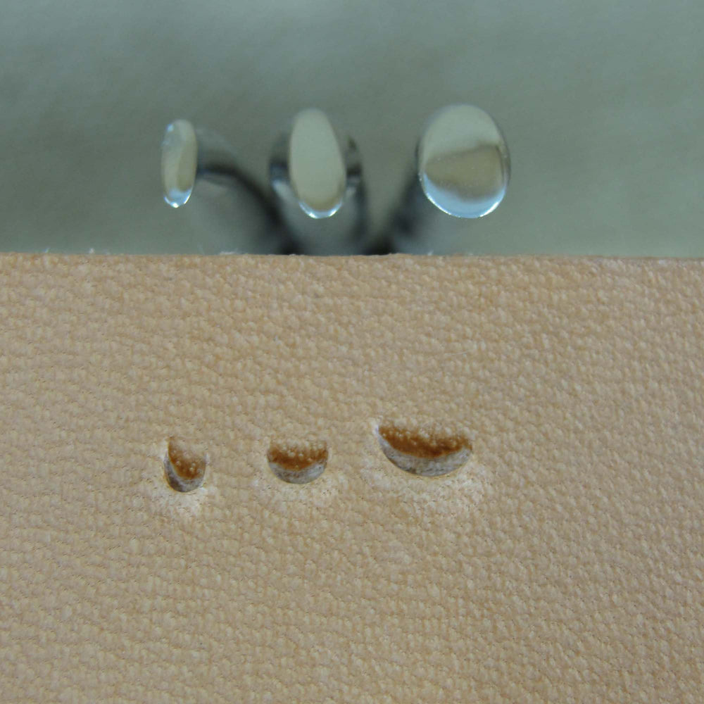 Small Undercut Beveler Stamps - Stainless Steel | Pro Leather Carvers