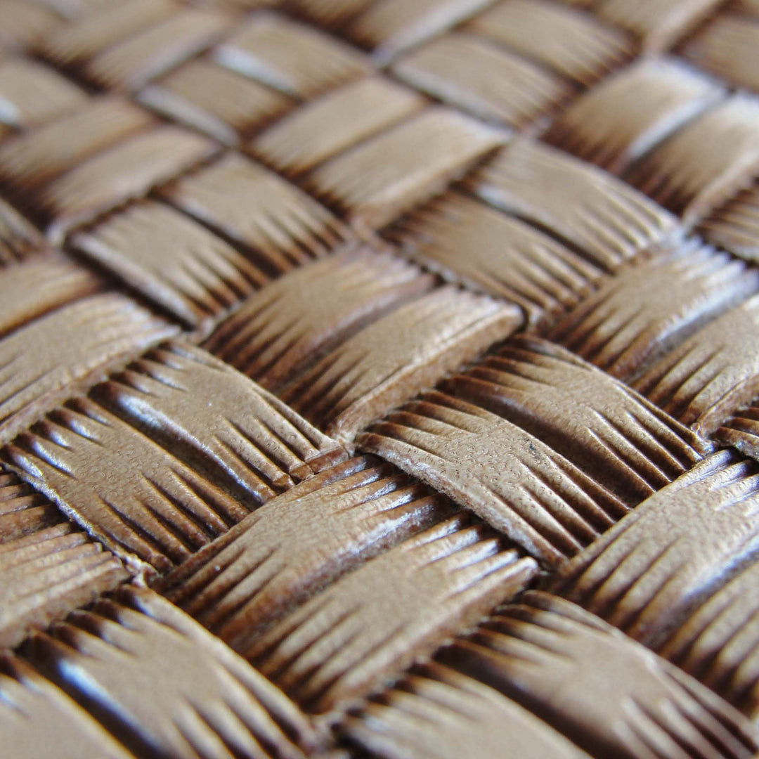 Square Basket Weave Leather Stamp Stainless Steel, Pro Leather Cravers