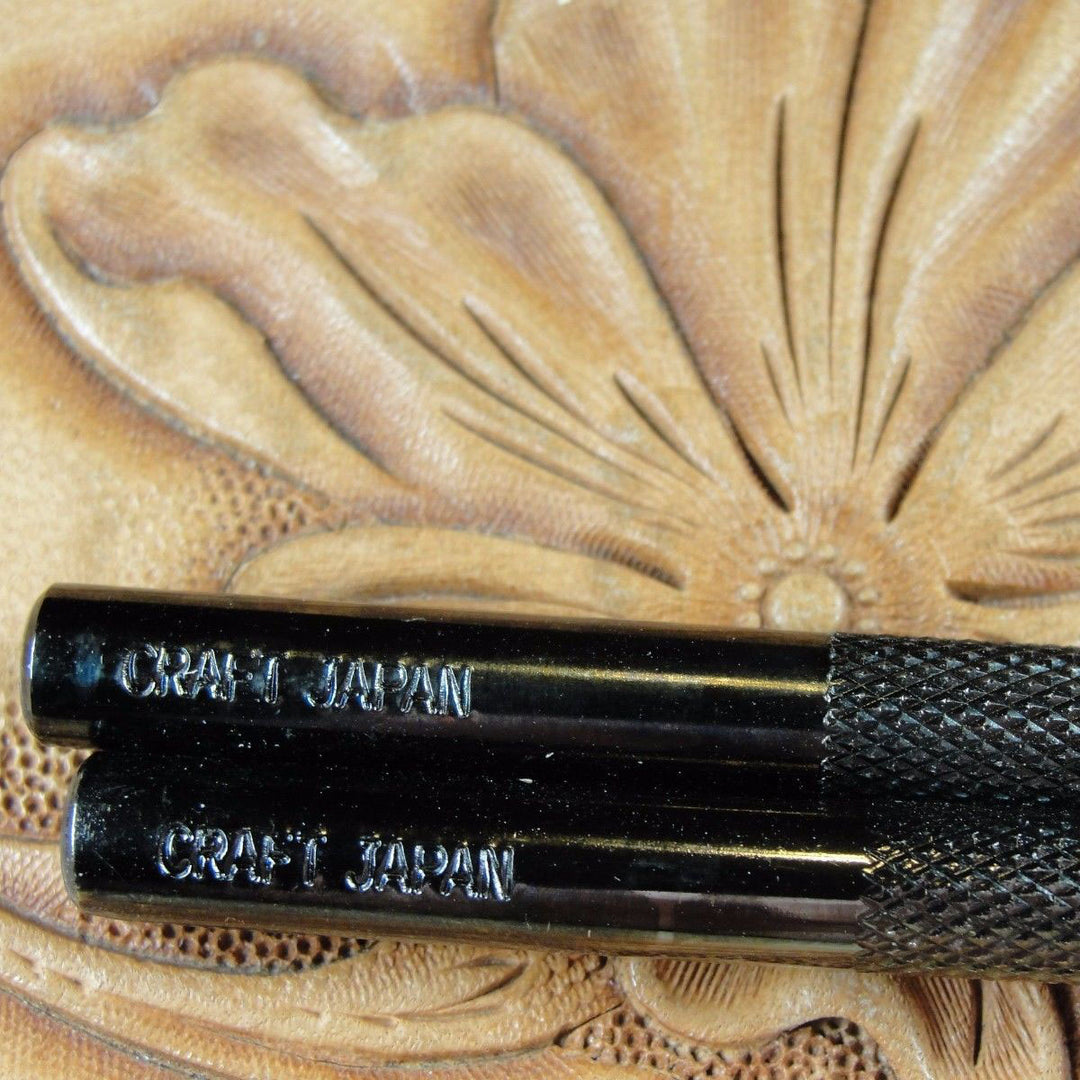 Vertical Lined Thumb Print Leather Stamp Set | Pro Leather Carvers