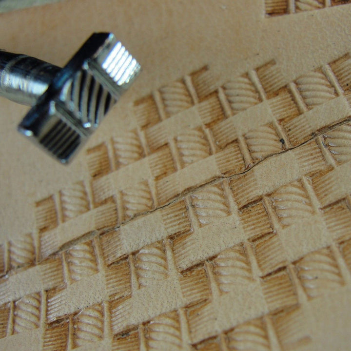 X500 Rope Basket Weave Leather Stamping Tool | Pro Leather Carvers