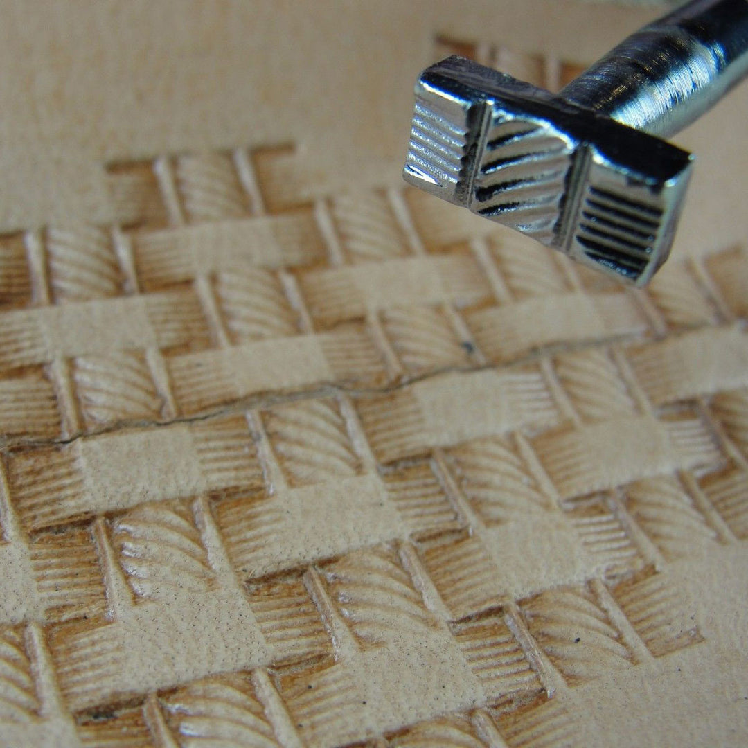 X500 Rope Basket Weave Leather Stamping Tool | Pro Leather Carvers