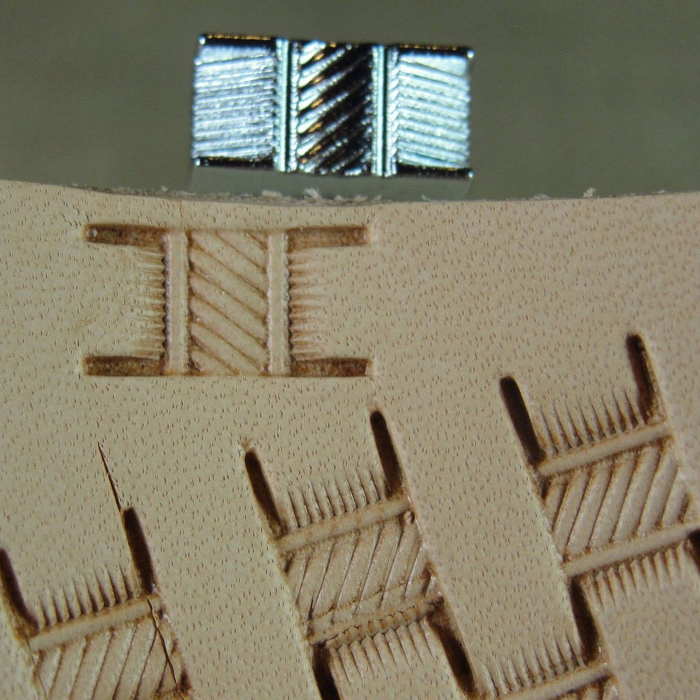 X501 Rope Basket Weave Leather Stamping Tool | Pro Leather Carvers