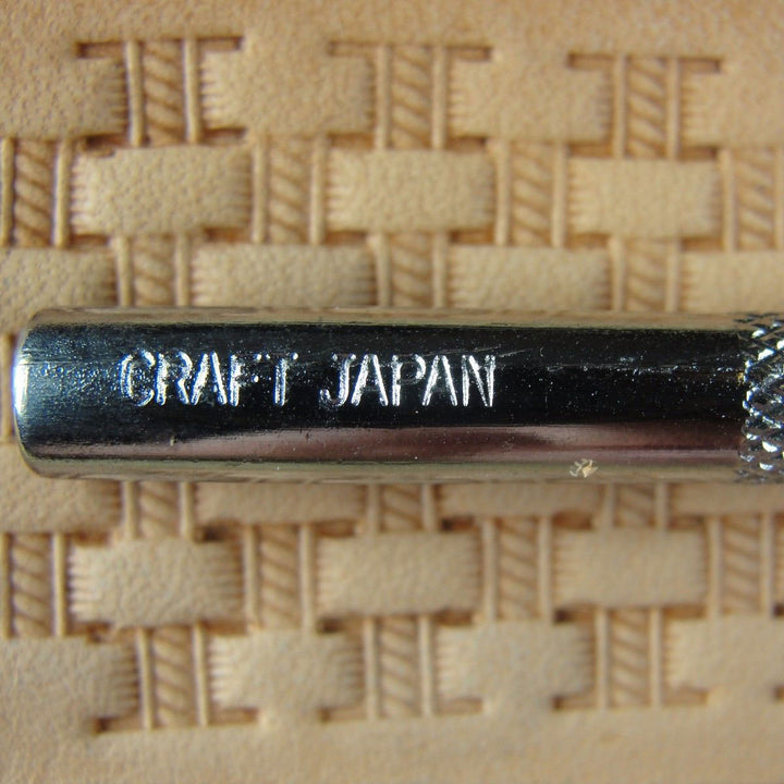 X502-2 Extra Small Rope Basket Weave Stamp | Pro Leather Carvers
