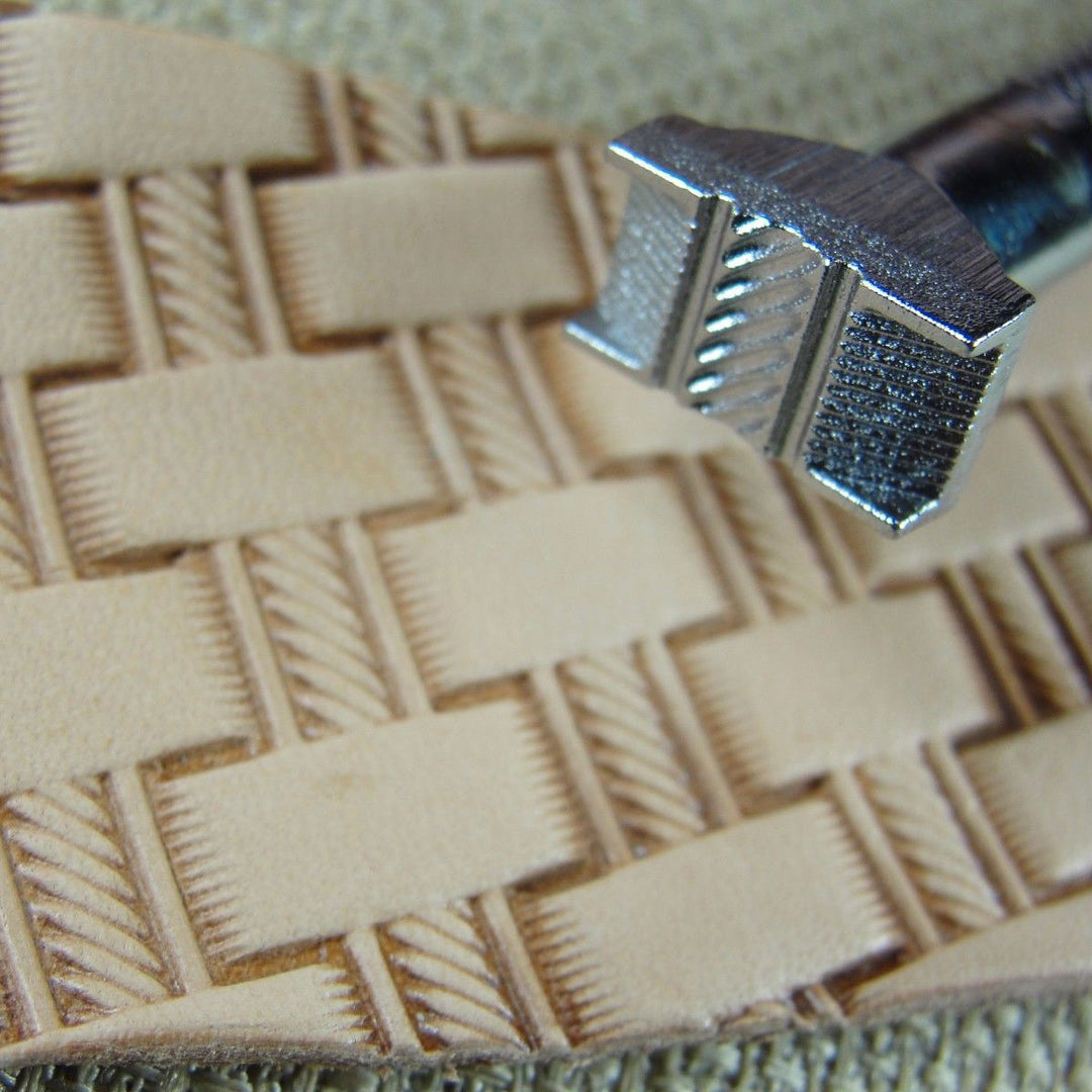 X510 Rope Basket Weave Leather Stamping Tool | Pro Leather Carvers