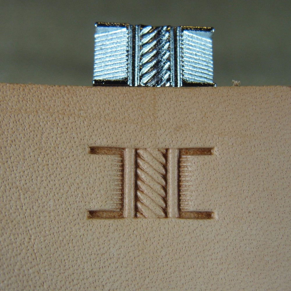 X510 Rope Basket Weave Leather Stamping Tool | Pro Leather Carvers