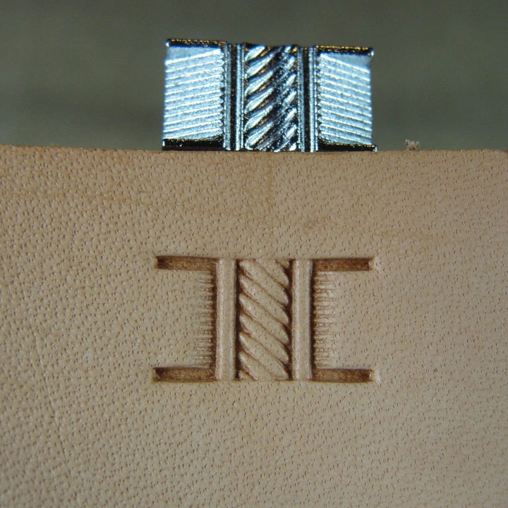 X510 Rope Basket Weave Leather Stamping Tool | Pro Leather Carvers