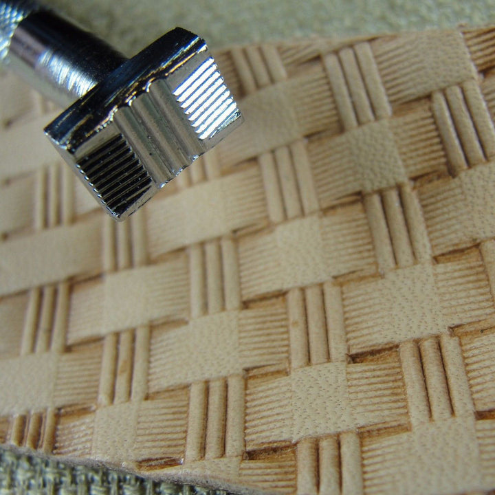 X511 Bar Basket Weave Leather Stamping Tool | Pro Leather Carvers