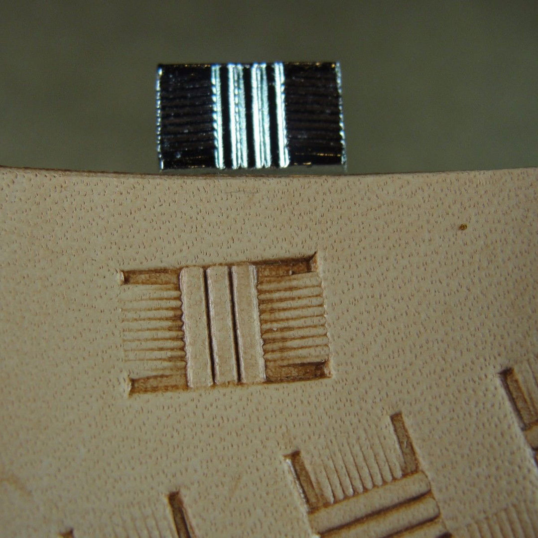 X511 Bar Basket Weave Leather Stamping Tool | Pro Leather Carvers