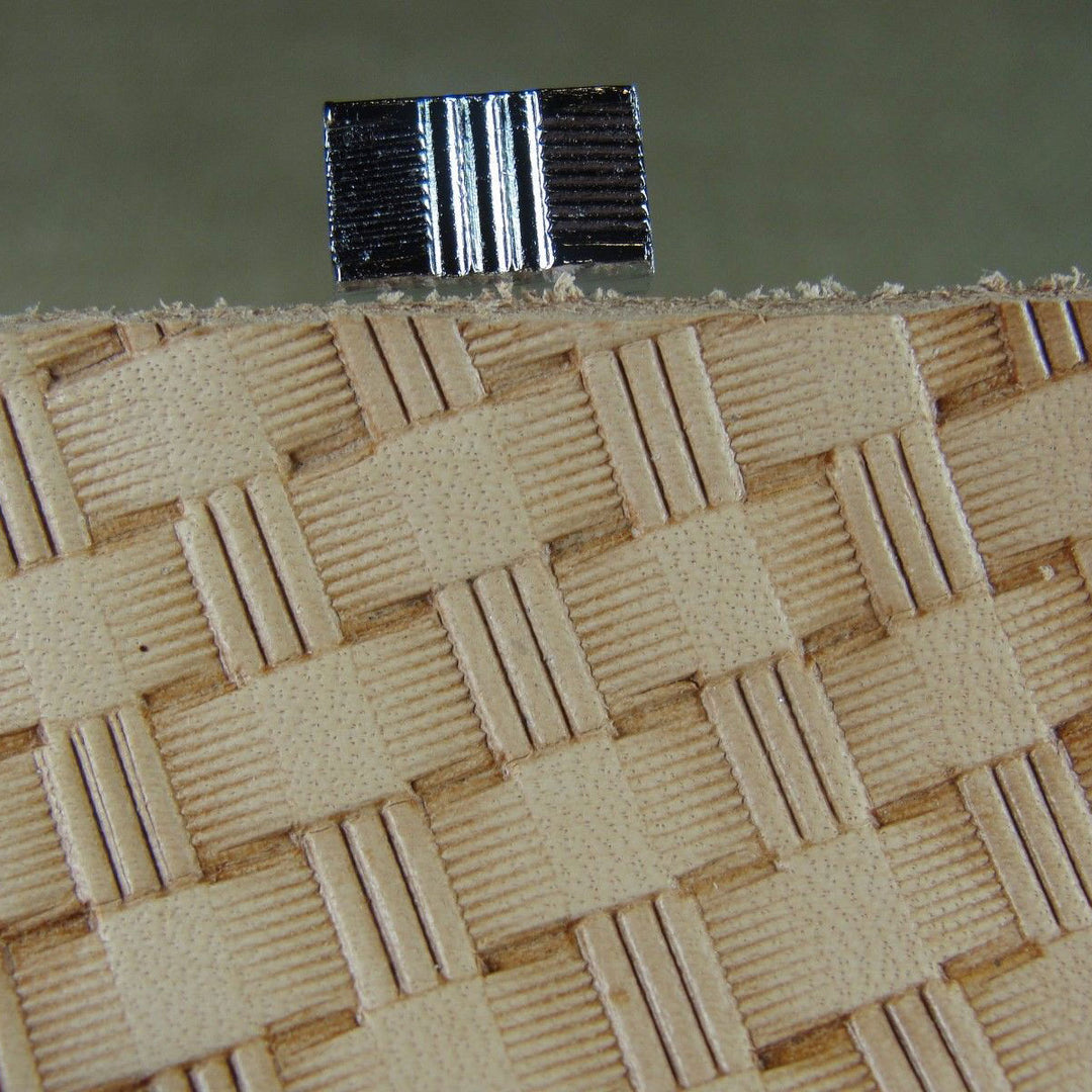 X511 Bar Basket Weave Leather Stamping Tool | Pro Leather Carvers