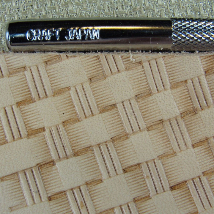 X511 Bar Basket Weave Leather Stamping Tool | Pro Leather Carvers