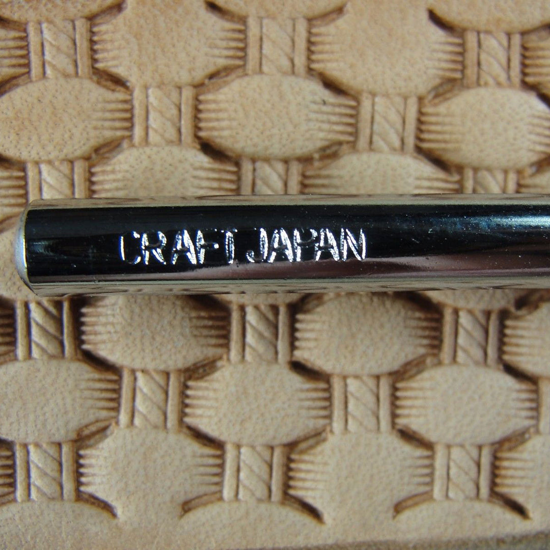 X512 Small Hourglass Rope Basket Weave Stamp | Pro Leather Carvers