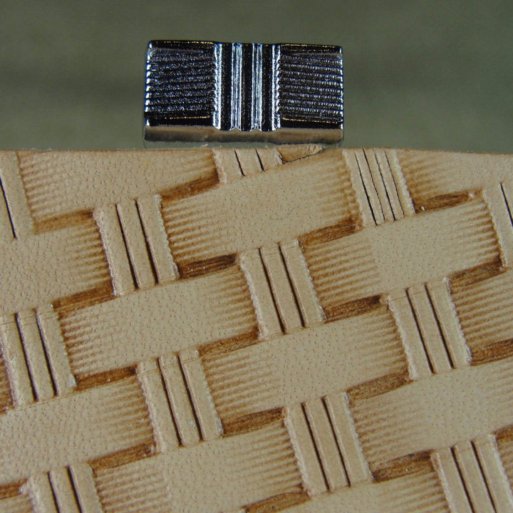 X534 Bar Basket Weave Leather Stamping Tool | Pro Leather Carvers